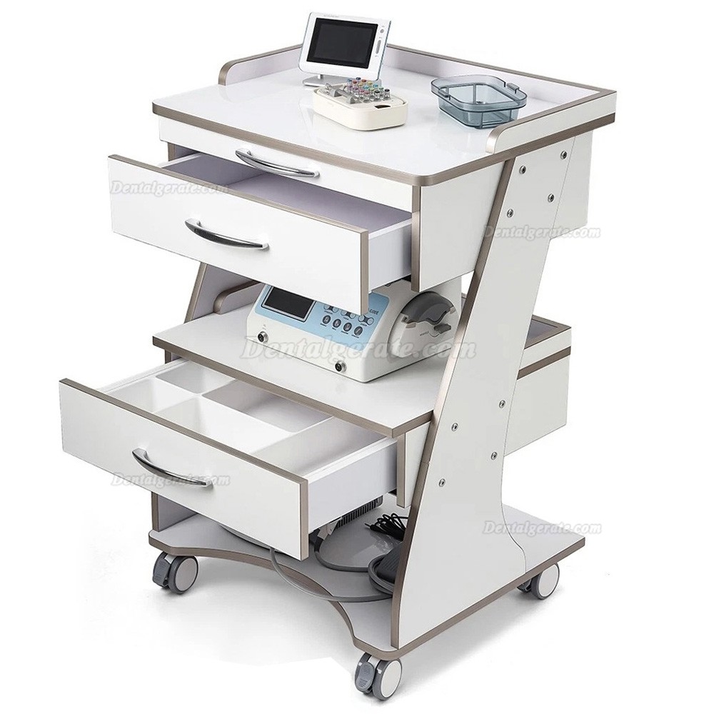 Dentech G06 dental ger&auml;tewagen, zahn&auml;rztlicher behandlungswagen mit instrumentenablage